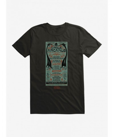 Fantastic Beasts Cirque Arcanus T-Shirt $5.93 T-Shirts