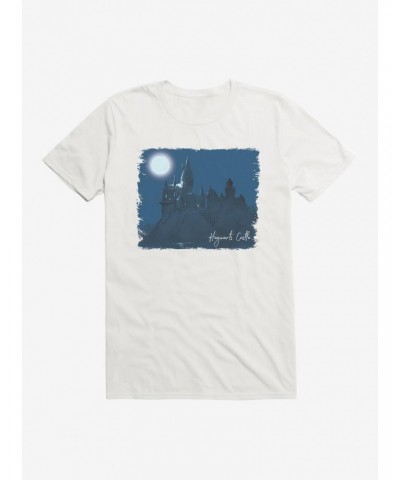 Harry Potter Hogwarts Castle Illustrated T-Shirt $9.37 T-Shirts