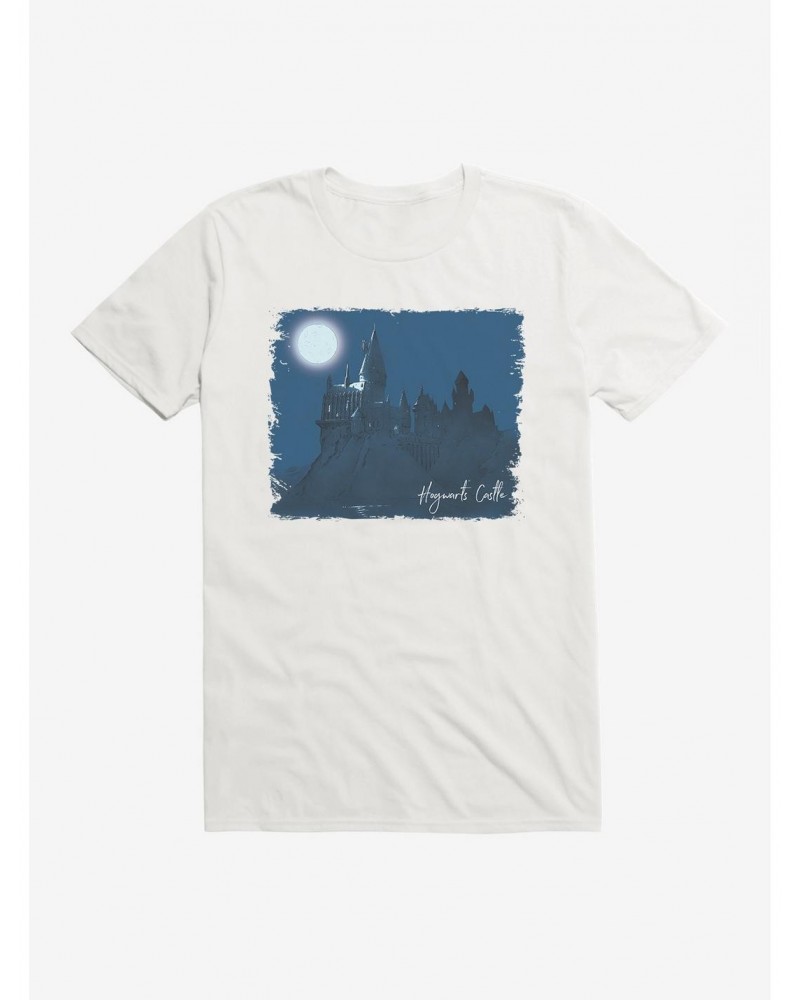 Harry Potter Hogwarts Castle Illustrated T-Shirt $9.37 T-Shirts