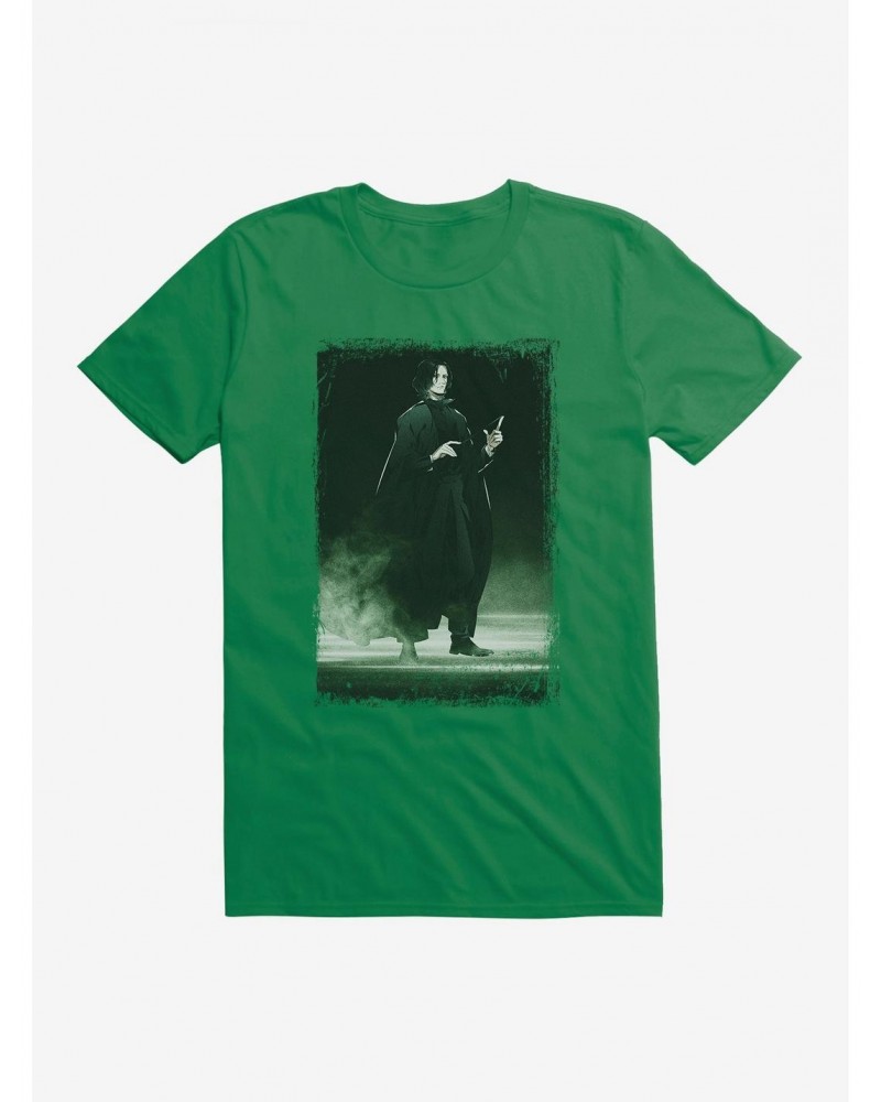Harry Potter Snape In The Shadows Anime Style T-Shirt $9.56 T-Shirts