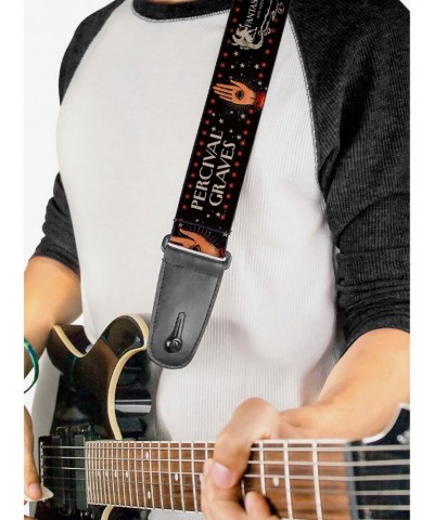 Fantastic Beasts Percival Graves Eye in Hand Icon Guitar Strap $8.72 Guitar Straps